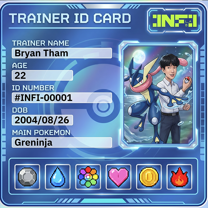 Trainer ID 卡 · 档案面