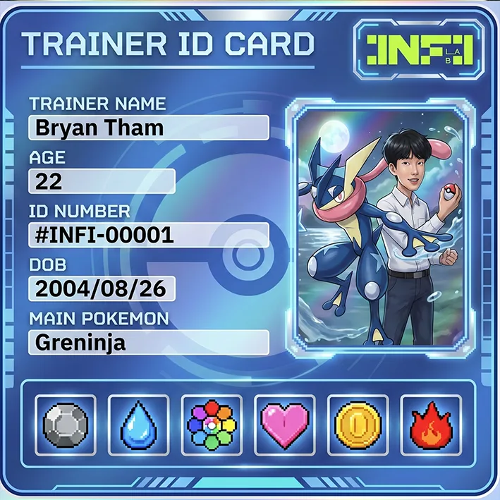 Trainer ID 卡 · 档案面
