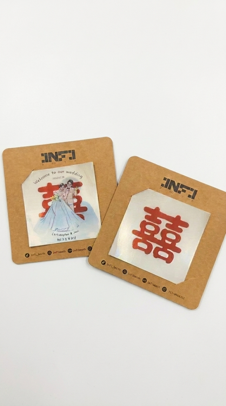 顾客 Lenticular 成品照片