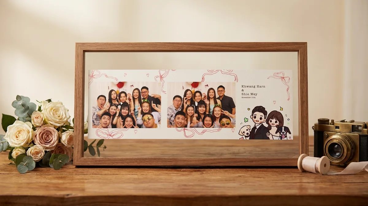 定制相框成品 — 即印照片裱框展示