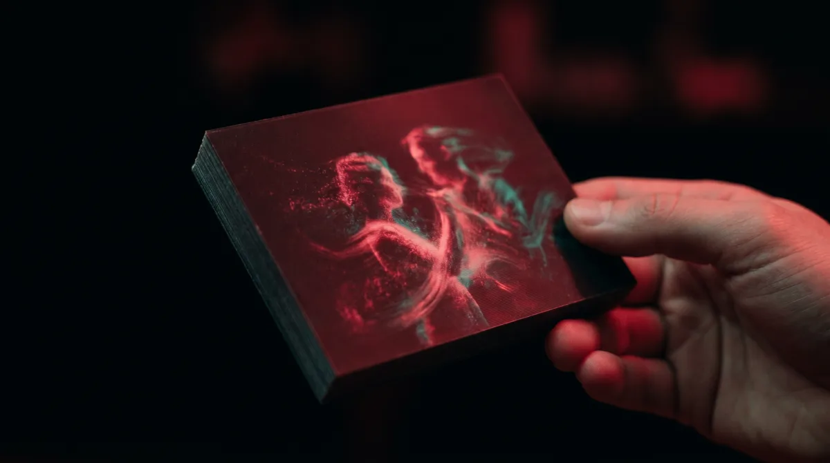 全息 Lenticular 徽章成品